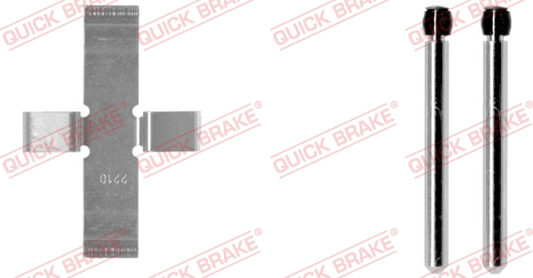 Accessory Kit, disc brake pad (109-0902-1)
