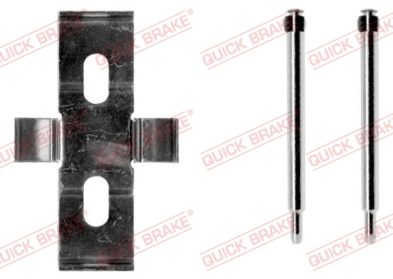 Accessory Kit, disc brake pad (109-1007-1)