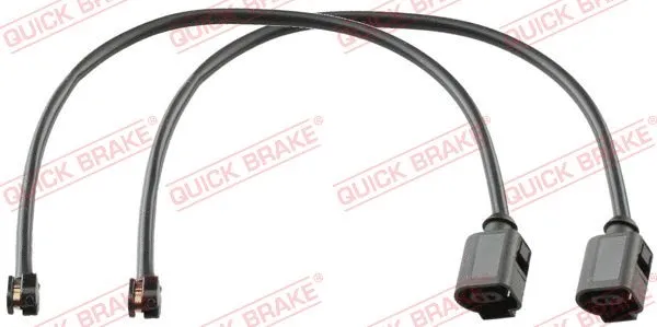 Warning Contact, brake pad wear (WS 0392 A)
