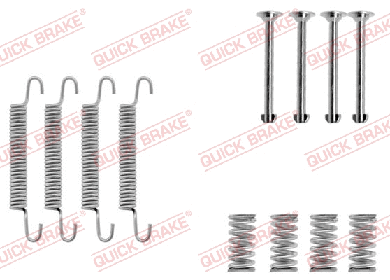 Accessory Kit, parking brake shoes (105-0667)