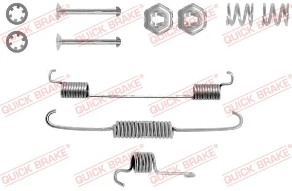 Accessory Kit, brake shoes (105-0674-1L)