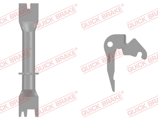 Adjuster Set, drum brake (10853020-1R)
