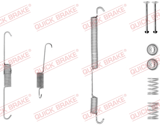 Accessory Kit, brake shoes (105-0753-1)