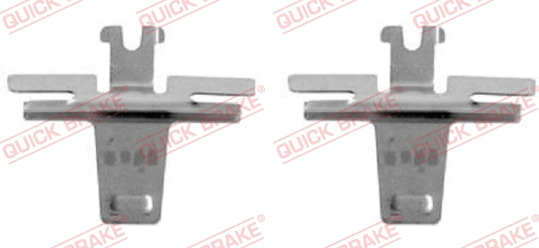 Accessory Kit, disc brake pad (109-1018-1)