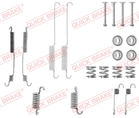 Accessory Kit, brake shoes (105-0600)