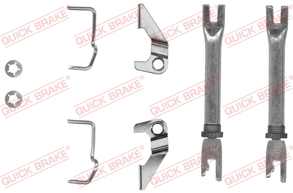 Adjuster Set, drum brake (102 53 014)