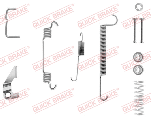 Accessory Kit, brake shoes (105-1902X-1L)