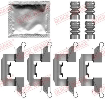 Accessory Kit, disc brake pad (109-0139)