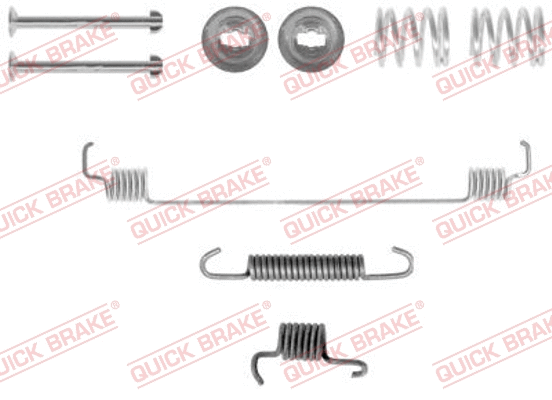 Accessory Kit, brake shoes (105-0777-1R)