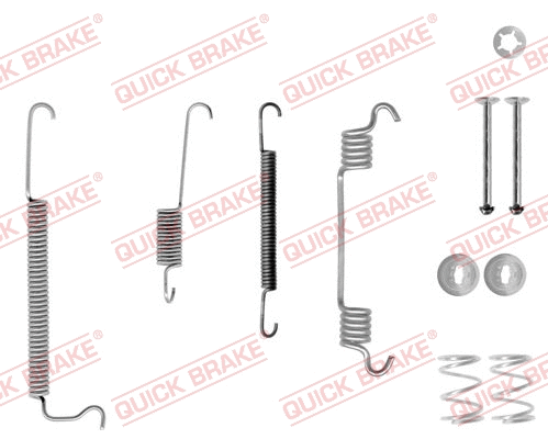 Accessory Kit, brake shoes (105-0629X-1)