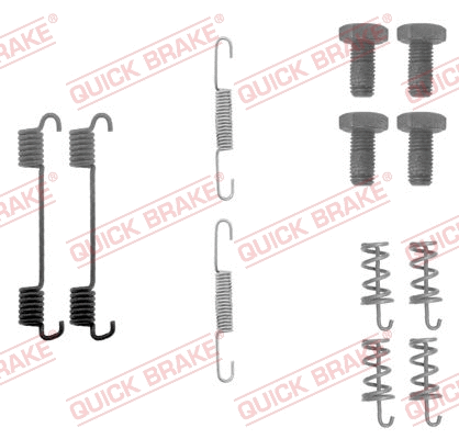 Accessory Kit, parking brake shoes (105-0622)