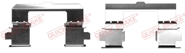 Accessory Kit, disc brake pad (109-0048R-1)