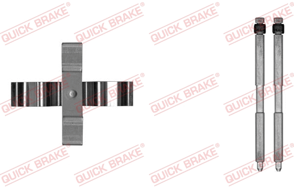 Accessory Kit, disc brake pad (109-0055-1)