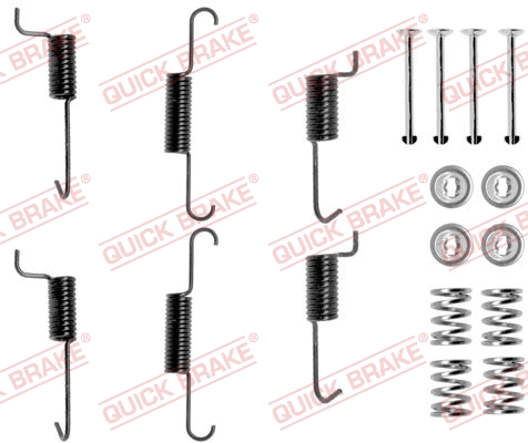 Accessory Kit, parking brake shoes (105-0823)