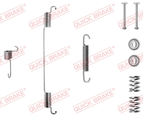 Accessory Kit, brake shoes (105-0682-1R)