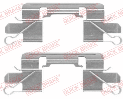 Accessory Kit, disc brake pad (109-1769-1)