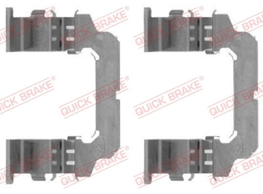 Accessory Kit, disc brake pad (109-1738-1)