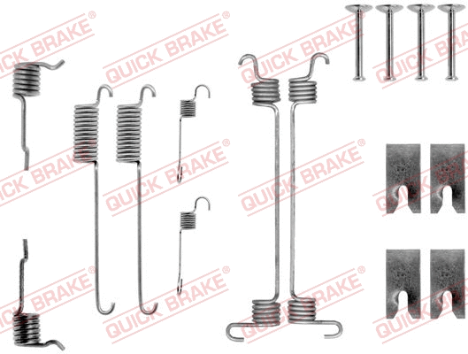 Accessory Kit, brake shoes (105-0731)