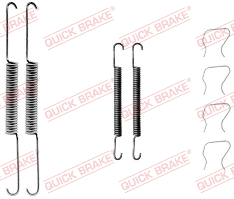 Accessory Kit, brake shoes (105-0562)