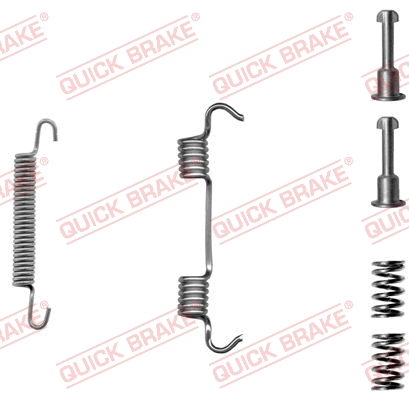 Accessory Kit, parking brake shoes (105-0801-1)