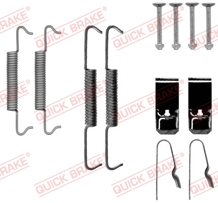 Accessory Kit, parking brake shoes (105-0027)