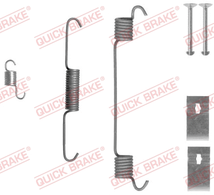 Accessory Kit, brake shoes (105-0860-1)