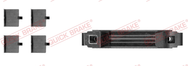Accessory Kit, disc brake pad (109-0056-1)