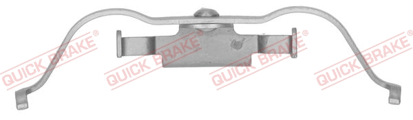 Accessory Kit, disc brake pad (109-1790R-1)