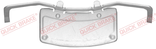 Accessory Kit, disc brake pad (109-1706-1)