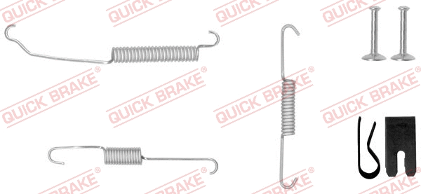 Accessory Kit, brake shoes (105-0882-1)