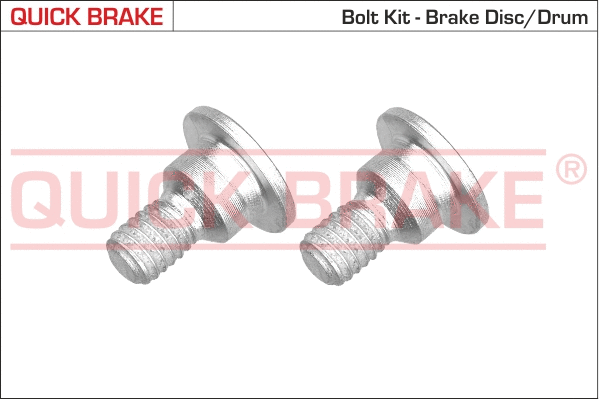 Screw Set, brake disc (11660K)