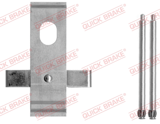 Accessory Kit, disc brake pad (109-1634-1)