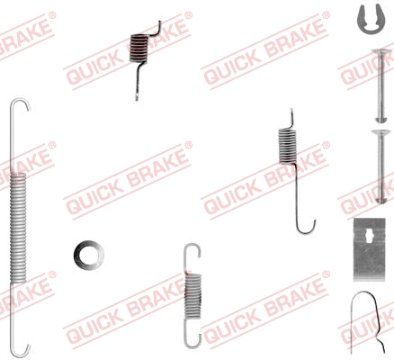 Accessory Kit, brake shoes (105-0847-1)