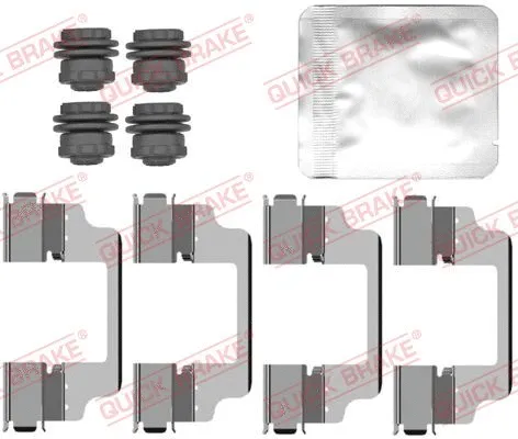 Accessory Kit, disc brake pad (109-0150)