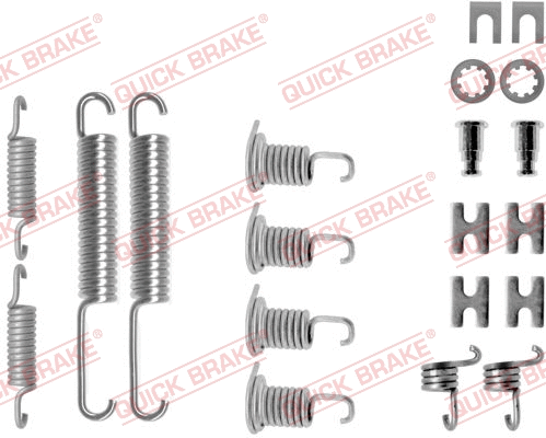 Accessory Kit, brake shoes (105-0702R)