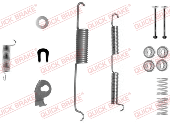 Accessory Kit, brake shoes (105-0518X-1R)