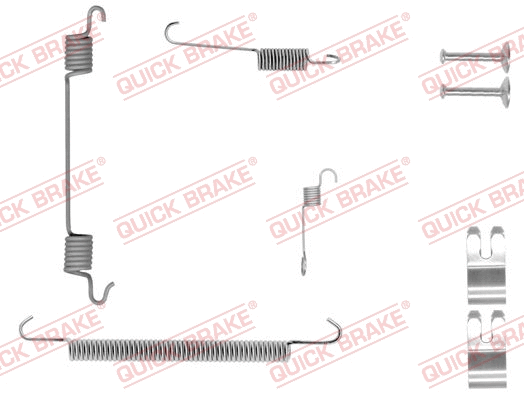 Accessory Kit, brake shoes (105-0029-1)