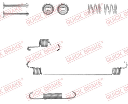 Accessory Kit, brake shoes (105-0018-1L)