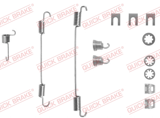 Accessory Kit, brake shoes (105-0656-1L)