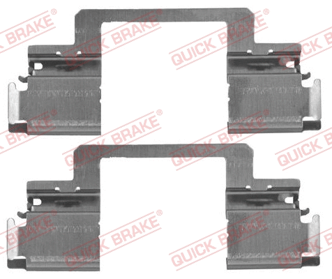 Accessory Kit, disc brake pad (109-1774-1)