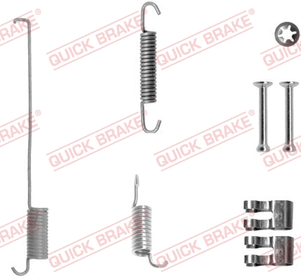 Accessory Kit, brake shoes (105-0739-1L)