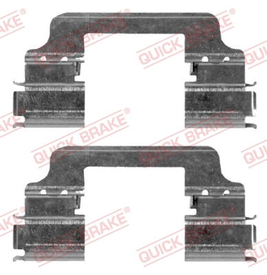 Accessory Kit, disc brake pad (109-1864-1)