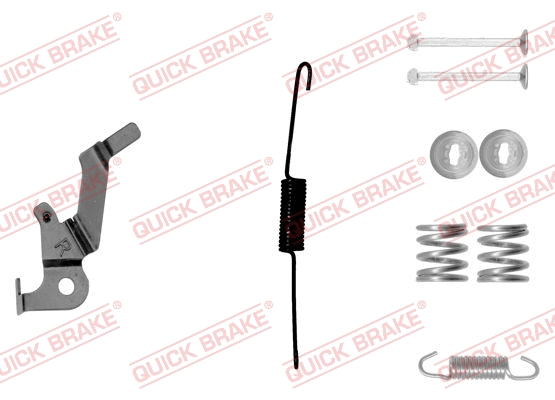 Accessory Kit, brake shoes (105-0879X-1R)