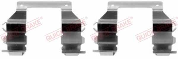 Accessory Kit, disc brake pad (109-1103-1)