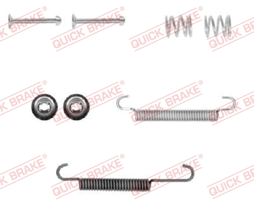 Accessory Kit, parking brake shoes (105-0893-1)