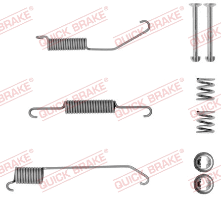 Accessory Kit, brake shoes (105-0067-1)