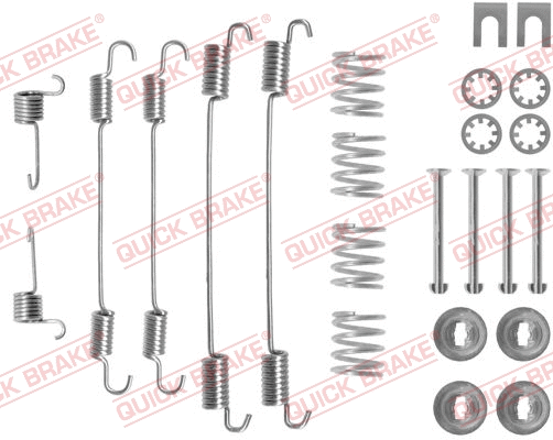Accessory Kit, brake shoes (105-0747)