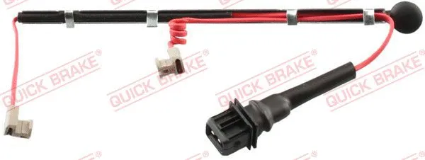Warning Contact, brake pad wear (WS 0237 B)