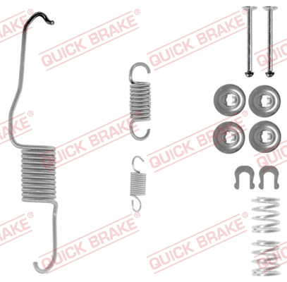 Accessory Kit, brake shoes (105-0684-1L)