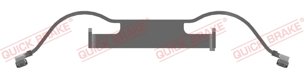 Accessory Kit, disc brake pad (109-0088R-1)